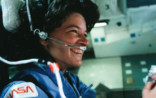 sally ride nasa training